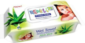 RENKLI ΜΩΡΟΜΑΝΤΗΛΑ ΜΕ ΚΑΠΑΚΙ 72ΤΜΧ ALOE VERA