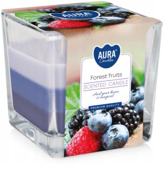 Bispol Aura -Αρωματικό κερί Forest Fruits, 170 g