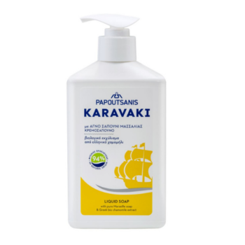 Papoutsanis Karavaki Κρεποσάπουνο Χαμομήλι, 330ml
