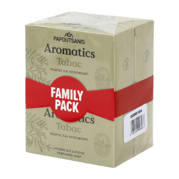 PAPOUTSANIS AROMATICS ΣΑΠΟΥΝΙ 100ΓΡ.TABAC 3+1 ΔΩΡΟ