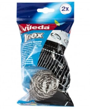 VILEDA ΣΠΟΓΓΟΣ ΜΕΤΑΛΛΙΚΟΣ 2ΤΕΜ.SPIRALE INOX