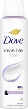DOVE SPRAY INVISIBLE FRESH 150ML