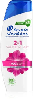 HEAD&SHOULDERS SHAMPOO 400ML SILK 2 IN 1