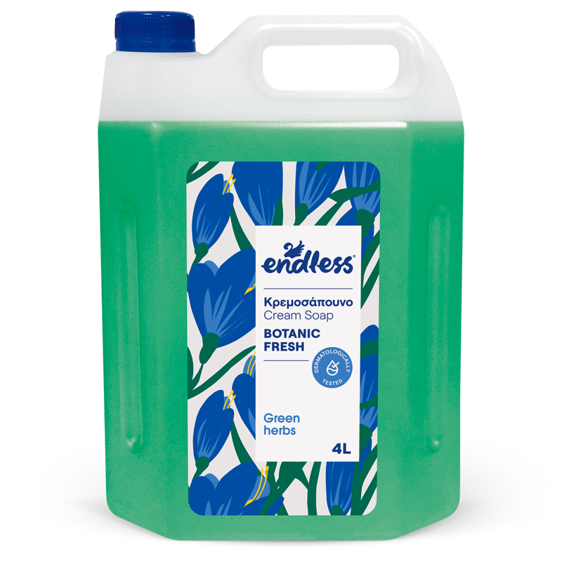 ENDLESS ΚΡΕΜΟΣΑΠΟΥΝΟ BOTANIC FRESH 4ΛΙΤΡΑ