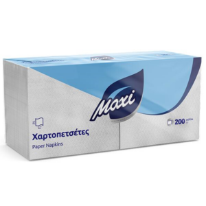 MAXI ΧΑΡΤΟΠΕΤΣΕΤΑ 1Φ(28*30CM)ΛΕΥΚΗ 200ΤΕΜ
