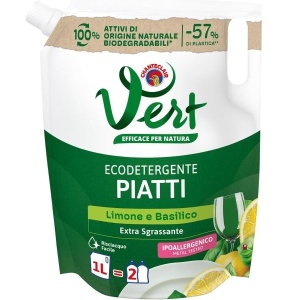 VERT ΥΓΡΟ ΑΠΟΡ. ΠΙΑΤΩΝ ΛΕΜΟΝΙ & ΒΑΣΙΛΙΚΟ 1ΛΙΤΡΟ