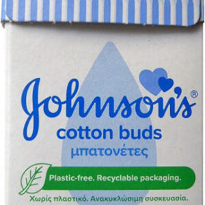 JOHNSONS BABY COTTON ΜΠΑΤΟΝΕΤΕΣ 100ΤΕΜ
